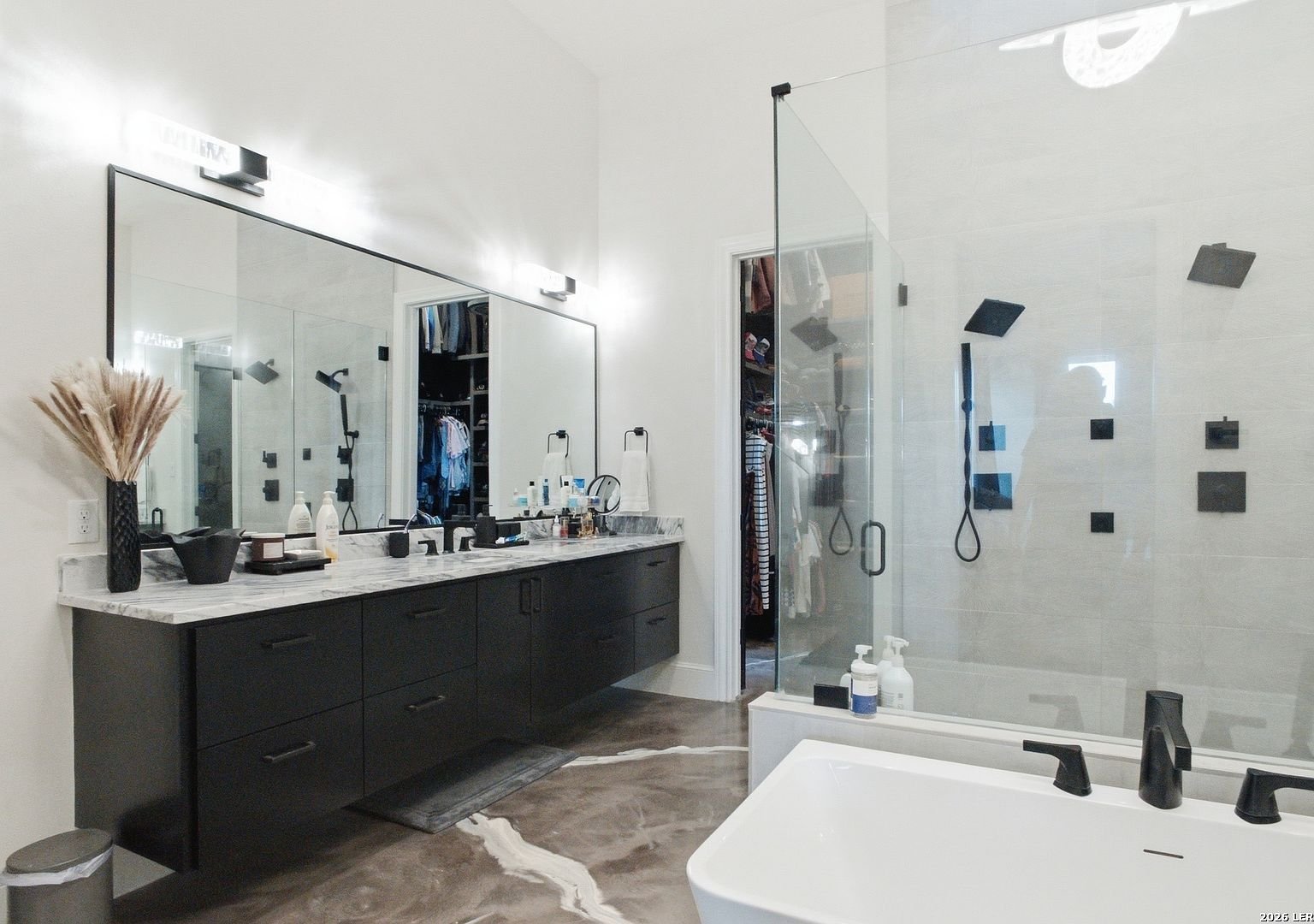 Primary bath and shower
