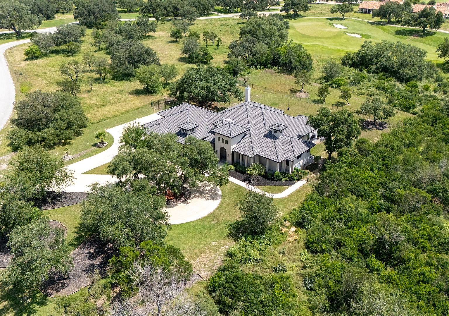 Aerial view of the estate within Briggs Ranch